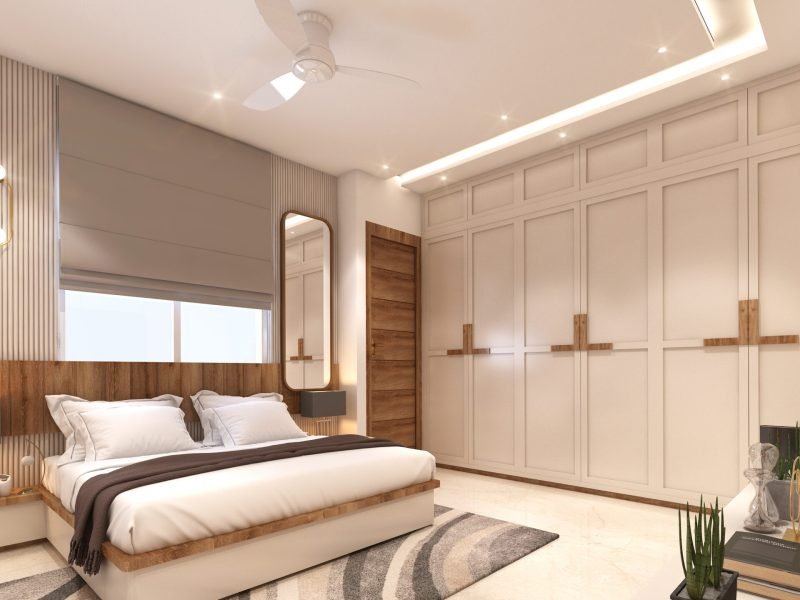 first floor parents bedroom view 1